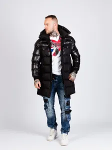 Pánska bunda CIPO & BAXX CM209 BLACK Farba: Čierna, Konfekčná veľkosť: S