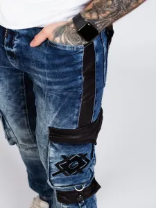 Pánske rifle CIPO & BAXX CD790 BLUE Konfekčná veľkosť: W30
