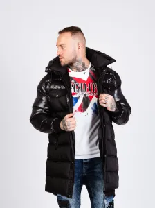 Pánska bunda CIPO & BAXX CM209 BLACK Farba: Čierna, Konfekčná veľkosť: S