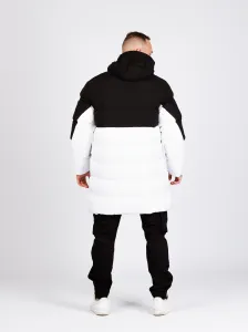 Pánska bunda CIPO & BAXX CM206 BLACK Farba: Biela, Konfekčná veľkosť: M