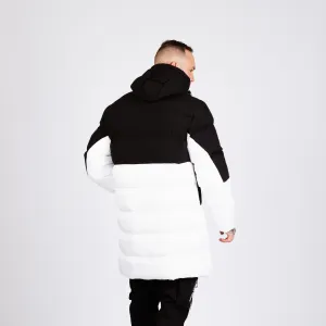 Pánska bunda CIPO & BAXX CM206 BLACK Farba: Biela, Konfekčná veľkosť: M