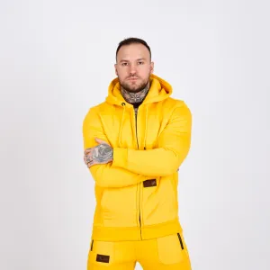 Pánska tepláková súprava CIPO & BAXX CLR150 YELLOW Farba: Žltá, Konfekčná veľkosť: S