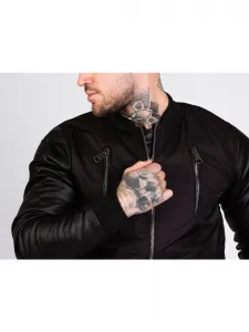 Pánska bunda CIPO & BAXX CJ175 BLACK Farba: Čierna, Konfekčná veľkosť: M