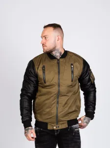 Pánska bunda CIPO & BAXX CJ175 KHAKI Farba: Khaki, Konfekčná veľkosť: S