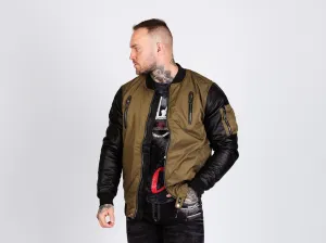 Pánska bunda CIPO & BAXX CJ175 KHAKI Farba: Khaki, Konfekčná veľkosť: S