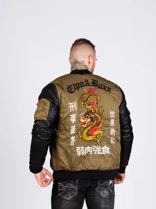 Pánska bunda CIPO & BAXX CJ175 KHAKI Farba: Khaki, Konfekčná veľkosť: S