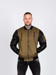 Pánska bunda CIPO & BAXX CJ175 KHAKI Farba: Khaki, Konfekčná veľkosť: S