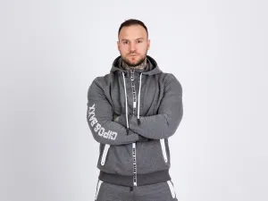 Pánska tepláková súprava CIPO & BAXX CLR151 ANTRASIT Farba: Sivá, Konfekčná veľkosť: M