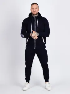 Pánska tepláková súprava CIPO & BAXX CLR151 NAVY BLUE Farba: Modrá, Konfekčná veľkosť: M