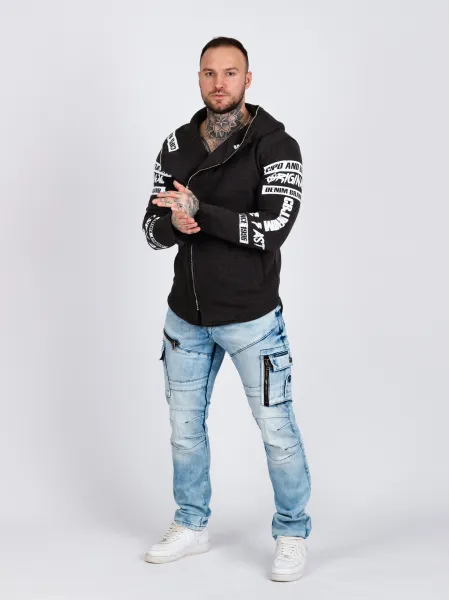 Pánske rifle CIPO & BAXX CD809 ICE BLUE Farba: Modrá, Konfekčná veľkosť: W33/L32