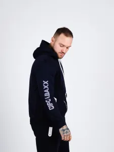 Pánska tepláková súprava CIPO & BAXX CLR151 NAVY BLUE Farba: Modrá, Konfekčná veľkosť: M