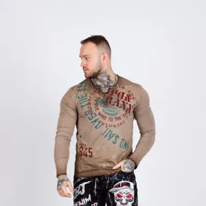 Pánske tričko CIPO & BAXX CL512 BROWN Farba: Hnedá, Konfekčná veľkosť: M