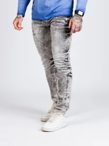 Pánske rifle CIPO & BAXX CD718 GRAY Farba: Sivá, Konfekčná veľkosť: W38/L32