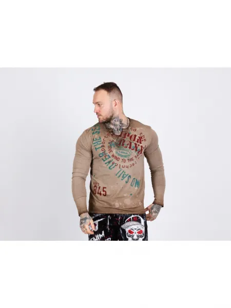 Pánske tričko CIPO & BAXX CL512 BROWN Farba: Hnedá, Konfekčná veľkosť: M