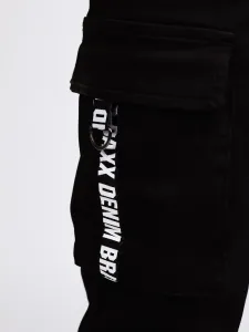 Pánske kapsáčové joggery CIPO & BAXX CD788 BLACK Farba: Černá, Konfekčná veľkosť: W32/L32