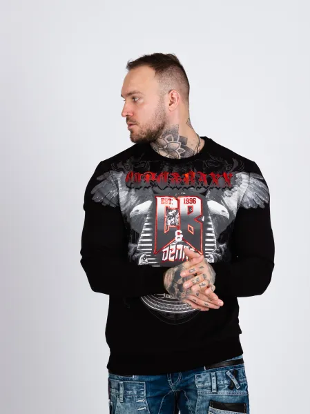 Pánske tričko CIPO & BAXX CL515 BLACK Farba: Čierna, Konfekčná veľkosť: M