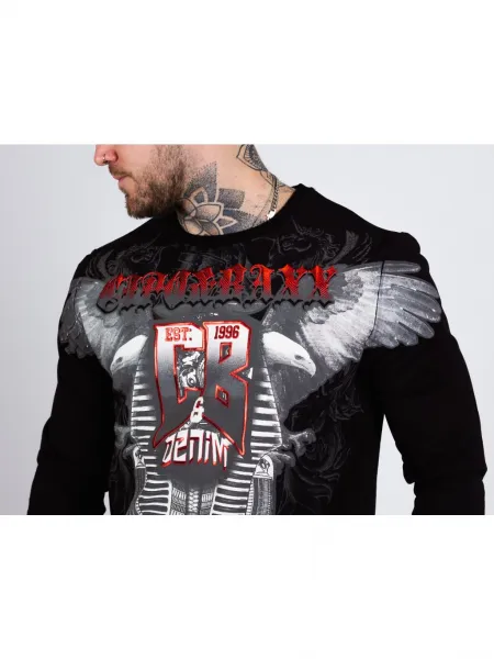 Pánske tričko CIPO & BAXX CL515 BLACK Farba: Čierna, Konfekčná veľkosť: M