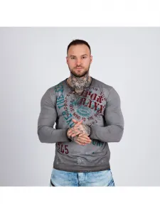 Pánske tričko CIPO & BAXX CL512 GREY Farba: Sivá, Konfekčná veľkosť: S