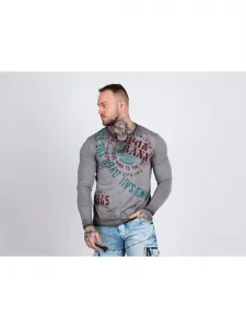 Pánske tričko CIPO & BAXX CL512 GREY Farba: Sivá, Konfekčná veľkosť: S