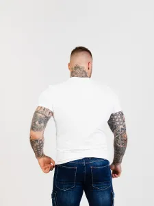 Pánske tričko CIPO & BAXX CT713 WHITE Farba: Biela, Konfekčná veľkosť: L