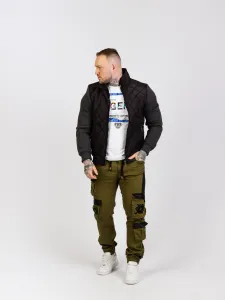 CIPO & BAXX Pánske tričko CIPO & BAXXCT715 WHITE Farba: Biela, Konfekčná veľkosť: XXL