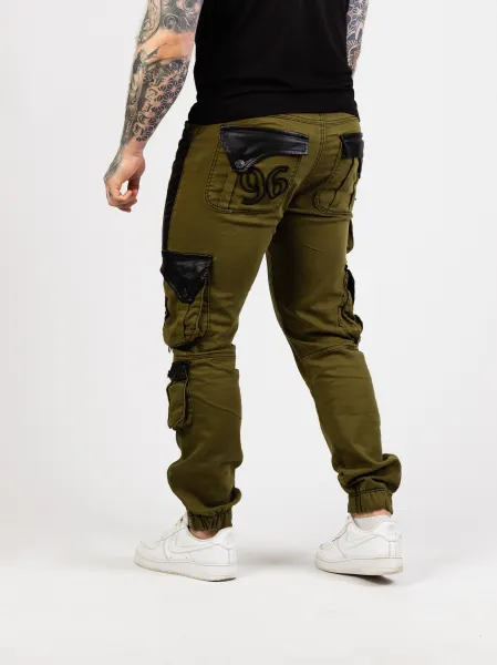CIPO & BAXX Pánske joggery CD790 KHAKI Farba: Khaki, Konfekčná veľkosť: W38/L32