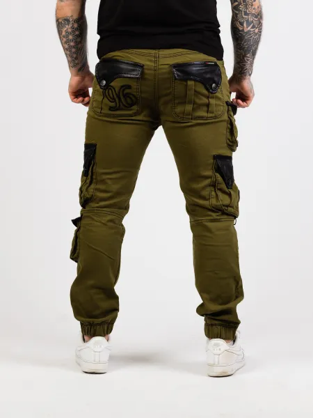 CIPO & BAXX Pánske joggery CD790 KHAKI Farba: Khaki, Konfekčná veľkosť: W38/L32