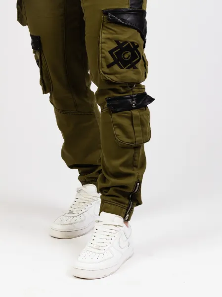 CIPO & BAXX Pánske joggery CD790 KHAKI Farba: Khaki, Konfekčná veľkosť: W38/L32