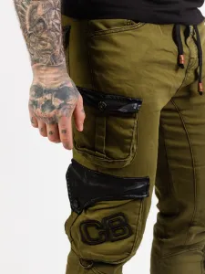 CIPO & BAXX Pánske joggery CD790 KHAKI Farba: Khaki, Konfekčná veľkosť: W38/L32