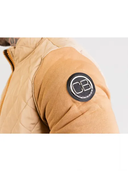 CIPO & BAXX Pánska bunda CJ295 BEIGE Farba: Hnedá, Konfekčná veľkosť: XL