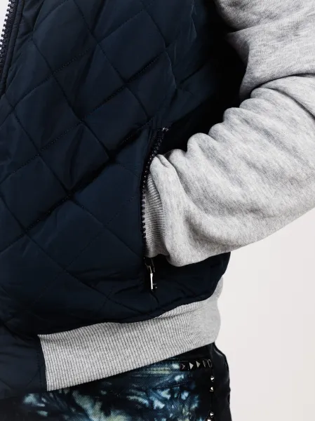 Pánska bunda CIPO & BAXX CJ295 NAVYBLUE Farba: Modrá, Konfekčná veľkosť: M