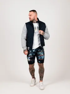 Pánska bunda CIPO & BAXX CJ295 NAVYBLUE Farba: Modrá, Konfekčná veľkosť: M