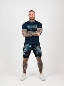 Pánske kraťasy CIPO & BAXX CK205 DARKBLUE Farba: Modrá, Konfekčná veľkosť: W38
