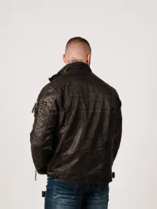 Pánska bunda CIPO & BAXX CM223 GREY Farba: Sivá, Konfekčná veľkosť: M