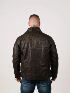 Pánska bunda CIPO & BAXX CM223 GREY Farba: Sivá, Konfekčná veľkosť: M