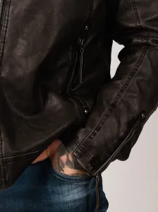 Pánska bunda CIPO & BAXX CM223 GREY Farba: Sivá, Konfekčná veľkosť: M