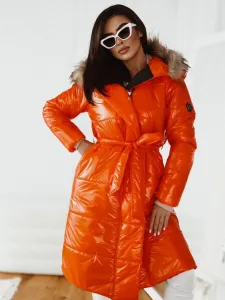ASPERISSIA Dámska bunda LIZZEA Farba: Oranžová, Konfekčná veľkosť: M