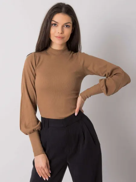 Blouse-RV-BZ-5223.15-light brown