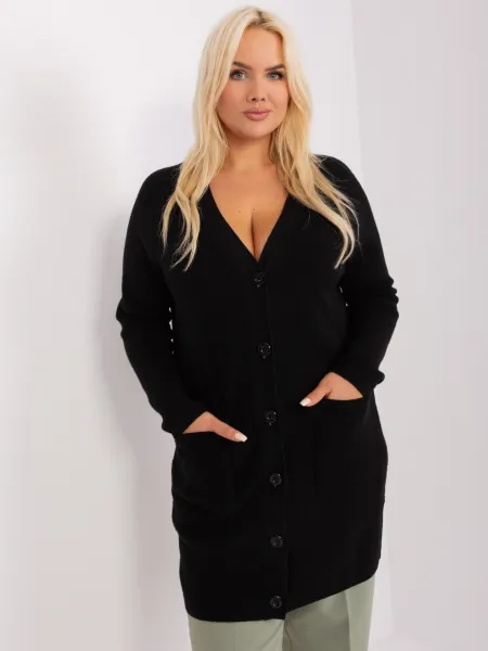 Factory Dámsky kardigán plus size Farba: Modrá, Veľkosť molet: XL/XXL