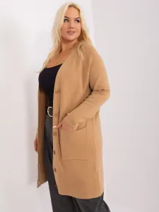Factory Dámsky kardigán plus size Farba: Modrá, Veľkosť molet: XL/XXL