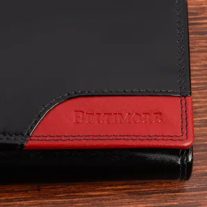 Beltimore Dámska  kožená peňaženka, RFID 042 Farba: Červená
