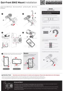 Spigen GearLock Out Predný držiak na bicykel