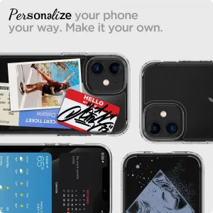 Spigen Ultra Hybrid Case iPhone 12 mini - Crystal