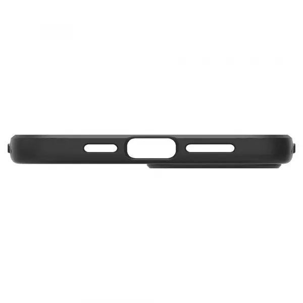 Spigen Liquid Air silikónový kryt na iPhone 12 / 12 Pro, čierny (ACS01701)