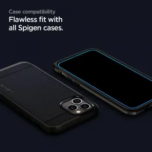 Spigen Glass FC HD sklo iPhone 12 Pro Max
