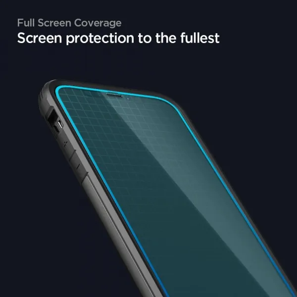 Spigen Glass FC HD sklo iPhone 12 Pro Max