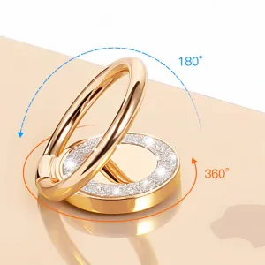 Tech-Protect Magnetic Ring držiak na mobil na prst, zlatý