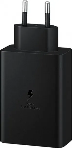 Samsung Travel Charger Quick Charger C+C+U, QC 3.0, PD 3.0, 65W, čierna EU (EP-T6530NBEGEU)