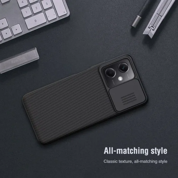 Nillkin CamShield kryt na Xiaomi Redmi Note 12 / Poco X5 5G, čierny