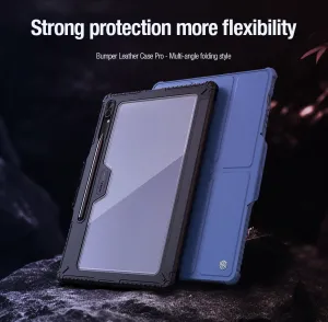 Nillkin Bumper Leather puzdro na Samsung Galaxy Tab S9 Ultra, čierne
